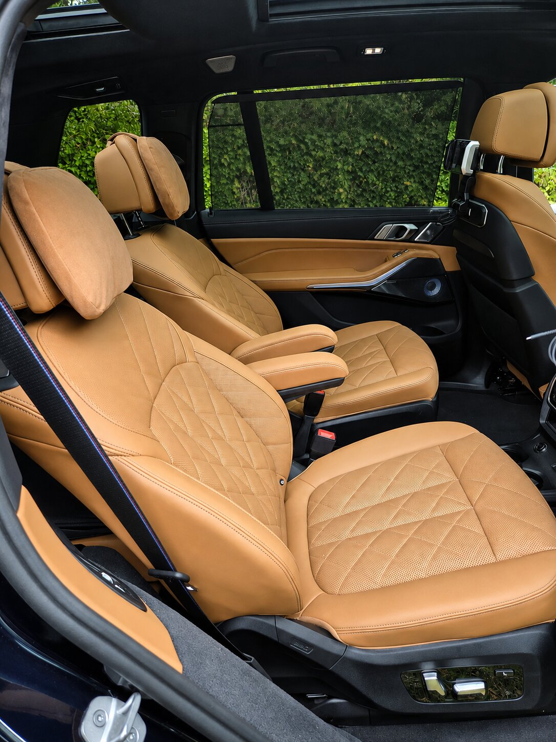 BMW X7 Cognac Quilted Leather